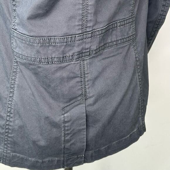 Eddie Bauer Legend wash Stretch Size 6 Blazer Charcoal Gray - Picture 9 of 9